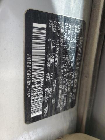 2020 NISSAN ROGUE SPOR JN1BJ1CW2LW367949