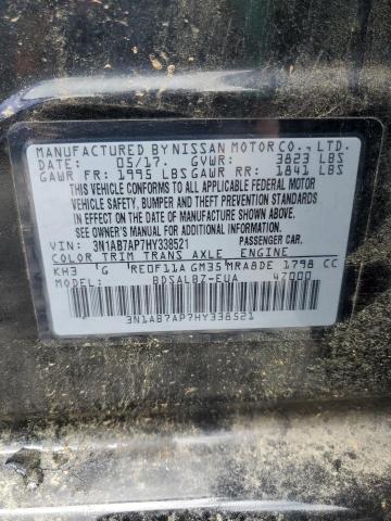 2017 NISSAN SENTRA S - 3N1AB7AP7HY338521