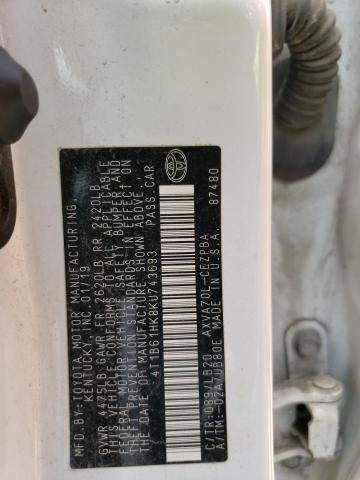 2019 TOYOTA CAMRY XSE - 4T1B61HK8KU743693