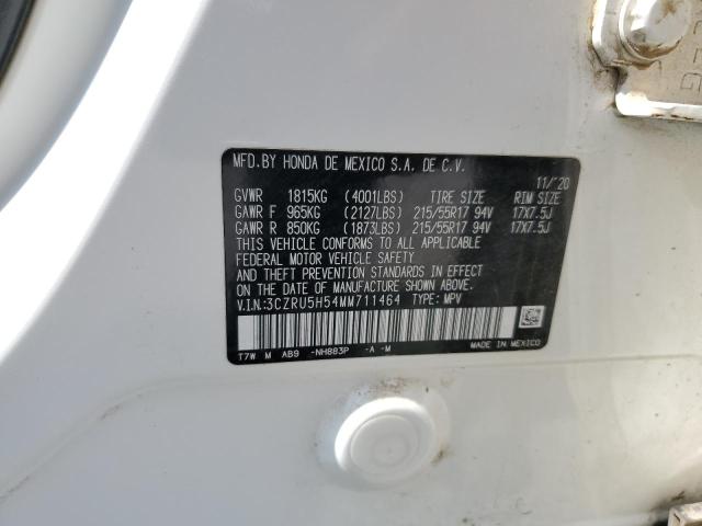 2021 HONDA HR-V EX 3CZRU5H54MM711464