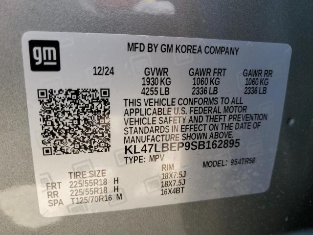 2025 BUICK ENVISTA SP KL47LBEP9SB162895