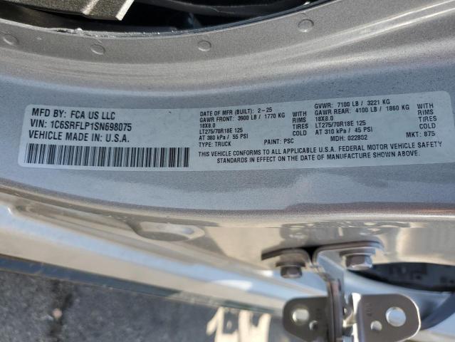 2025 RAM 1500 REBEL 1C6SRFLP1SN698075
