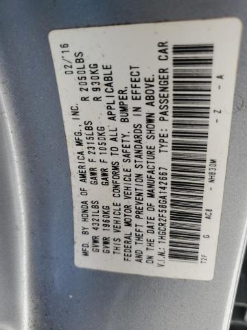 2016 HONDA ACCORD SPO - 1HGCR2F58GA142667
