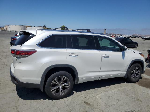 TOYOTA HIGHLANDER 2016 white  gas 5TDJKRFH2GS349927 photo #4