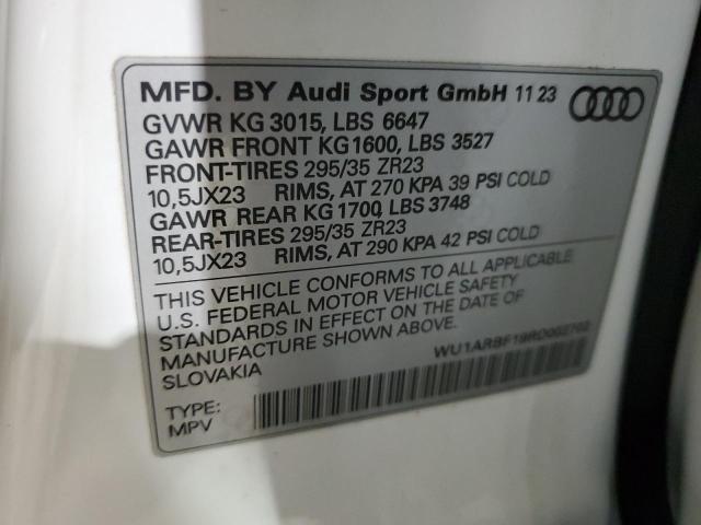 2024 AUDI RS Q8 - WU1ARBF19RD002702
