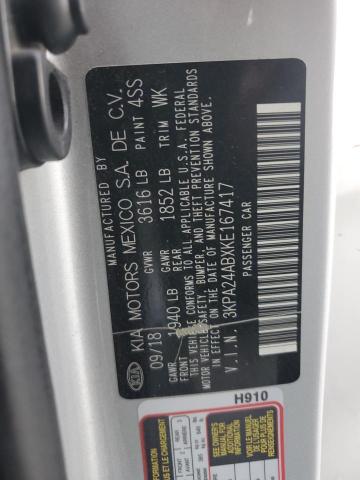 2019 KIA RIO S 3KPA24ABXKE167417