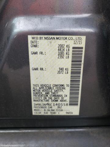 2016 NISSAN ALTIMA 3.5 1N4BL3AP9GC140558