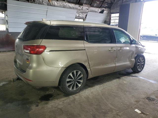 KIA SEDONA EX 2015 tan  gas KNDMC5C18F6019637 photo #4