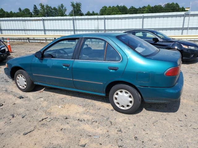 NISSAN SENTRA BAS 1997 green  gas 1N4AB41D1VC743723 photo #3