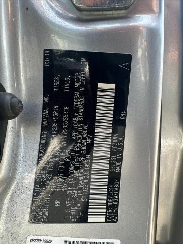 2018 TOYOTA SIENNA XLE 5TDDZ3DC2JS195594