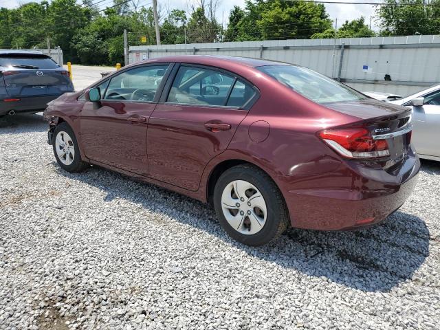 Vin: 19xfb2f57fe117612, lot: 61173745, honda civic lx 20152