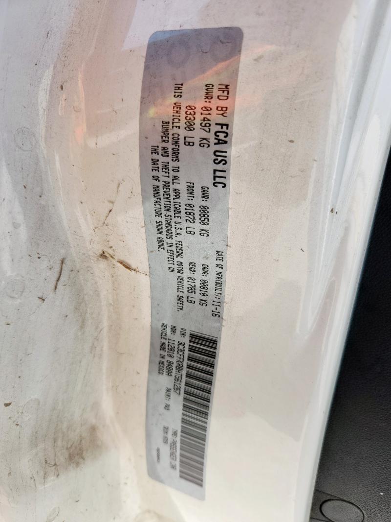 2017 FIAT 500 POP 3C3CFFKR8HT561267