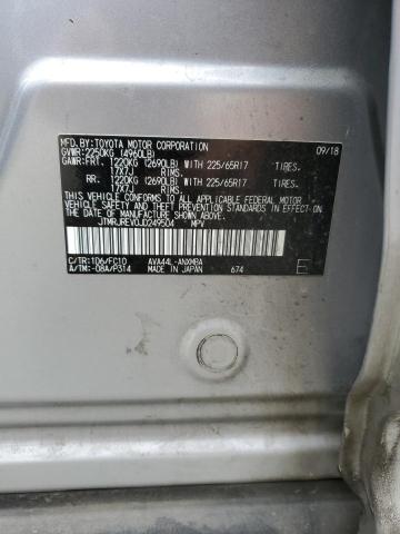 2018 TOYOTA RAV4 HV LE JTMRJREV0JD249504