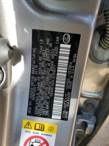 2018 LEXUS ES 350 58ABK1GG4JU109071