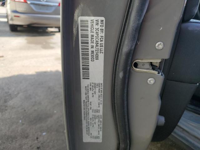 2020 DODGE JOURNEY SE - 3C4PDCAB4LT274359