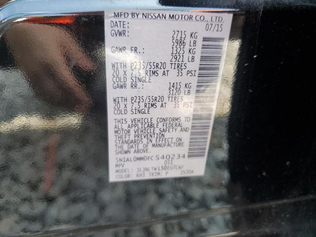 2015 INFINITI QX60 - 5N1AL0MM0FC540234
