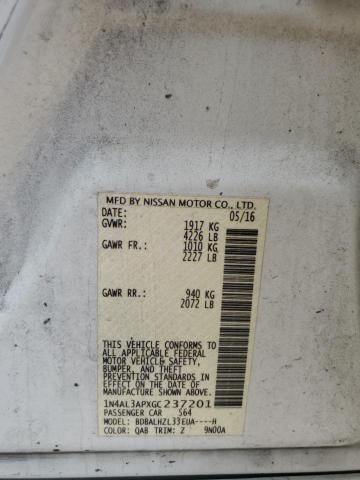 2016 NISSAN ALTIMA 2.5 - 1N4AL3APXGC237201