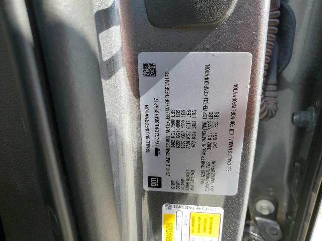 2021 GMC YUKON DENA 1GKS2DKL6MR356217