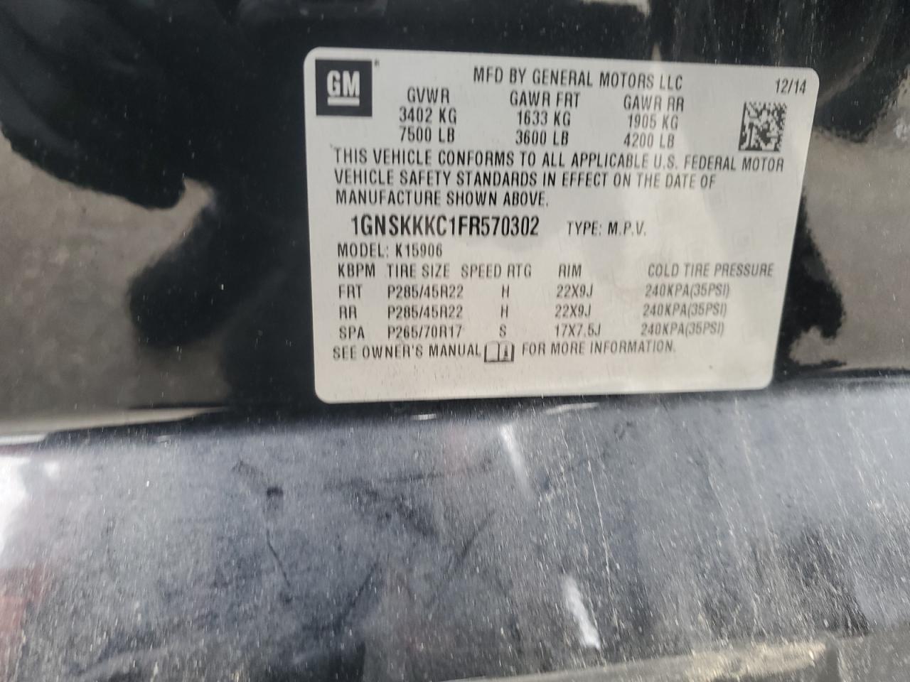 CHEVROLET SUBURBAN K1500 LTZ