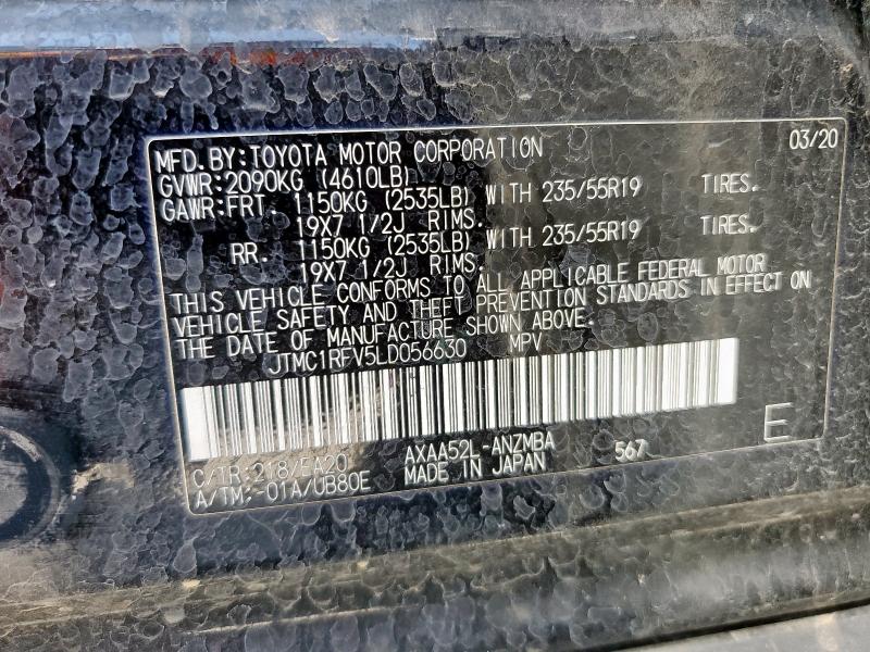 2020 TOYOTA RAV4 XLE P JTMC1RFV5LD056630