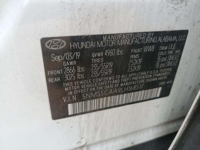 2020 HYUNDAI SANTA FE L 5NMS5CAA9LH168517