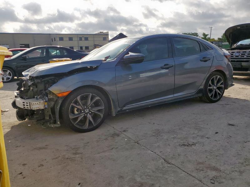 Vin: shhfk7h43ju230928, lot: 59616505, honda civic sport 2018 img_1