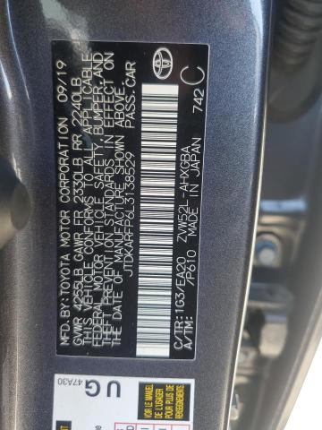 2020 TOYOTA PRIUS PRIM - JTDKARFP6L3138529