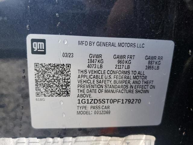2023 CHEVROLET MALIBU LT 1G1ZD5ST0PF179270