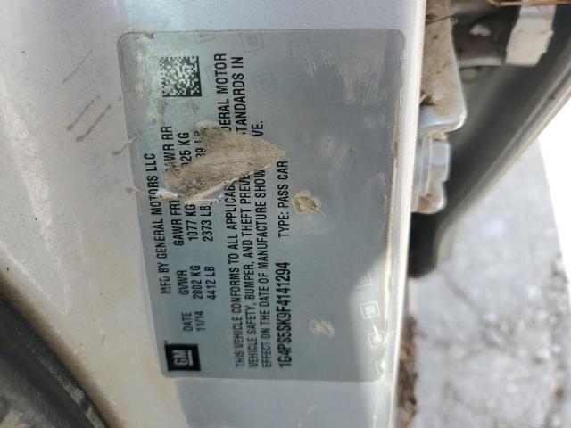2015 BUICK VERANO 1G4PS5SK9F4141294