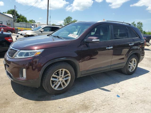 Vin: 5xykt3a64eg479092, lot: 62198905, kia sorento lx 2014 img_1