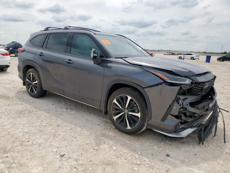 Vin: 5tdlzrah0ms087283, lot: 59341765, toyota highlander xse 20214