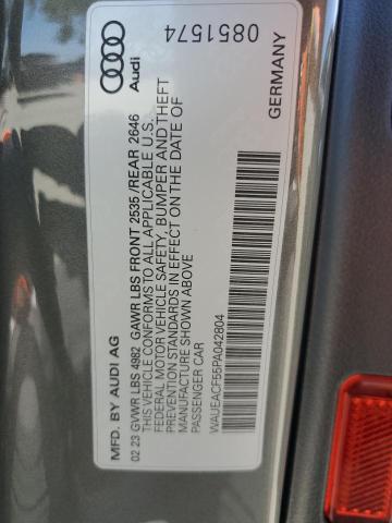 2023 AUDI A5 PRESTIG WAUEACF55PA042804