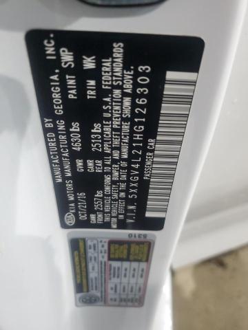 2017 KIA OPTIMA SXL 5XXGV4L21HG126303