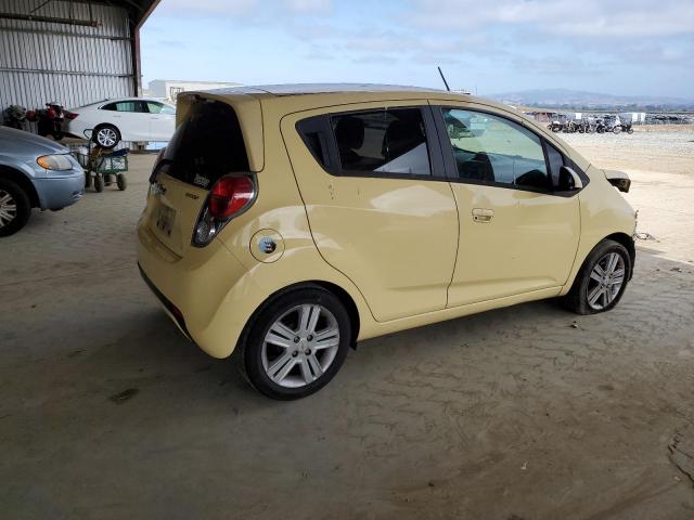 CHEVROLET SPARK LS 2014 yellow  gas KL8CA6S93EC434503 photo #4