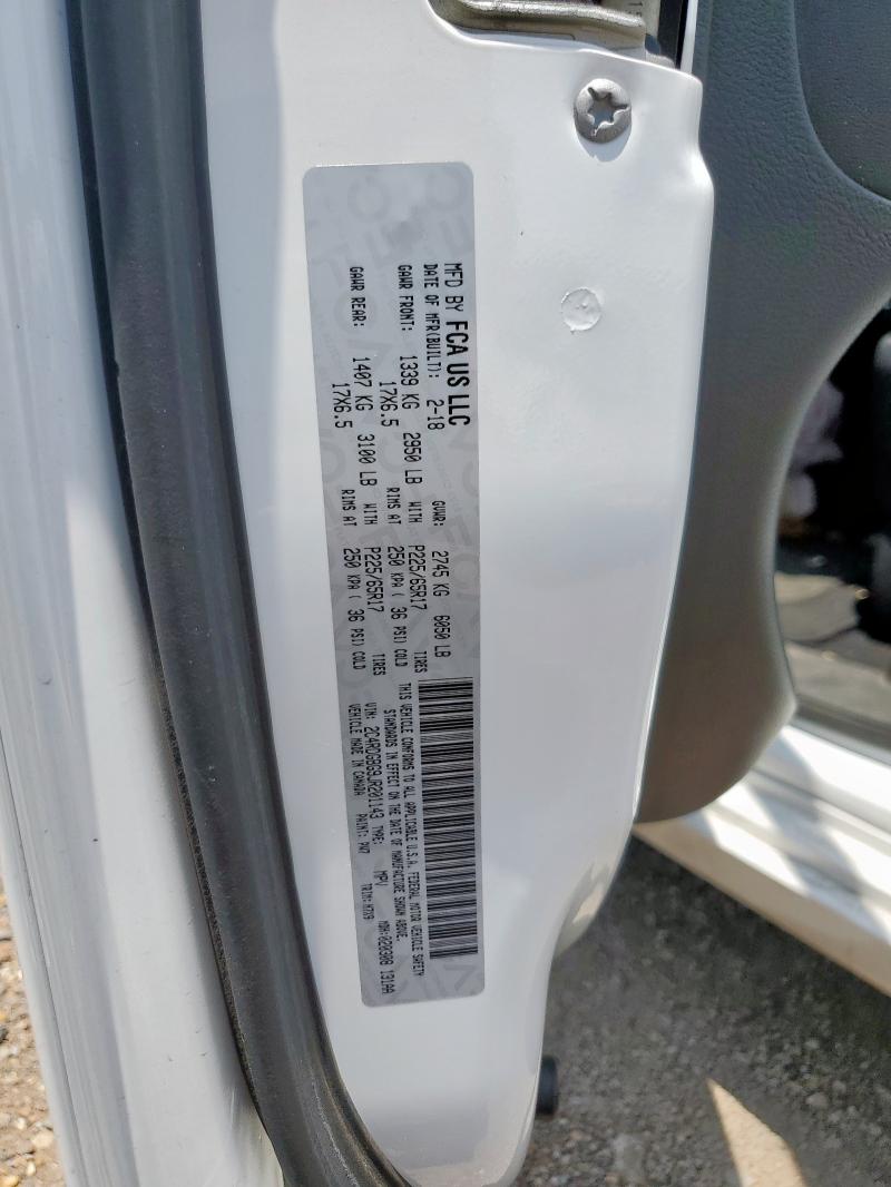2018 DODGE GRAND CARA 2C4RDGBG9JR201143