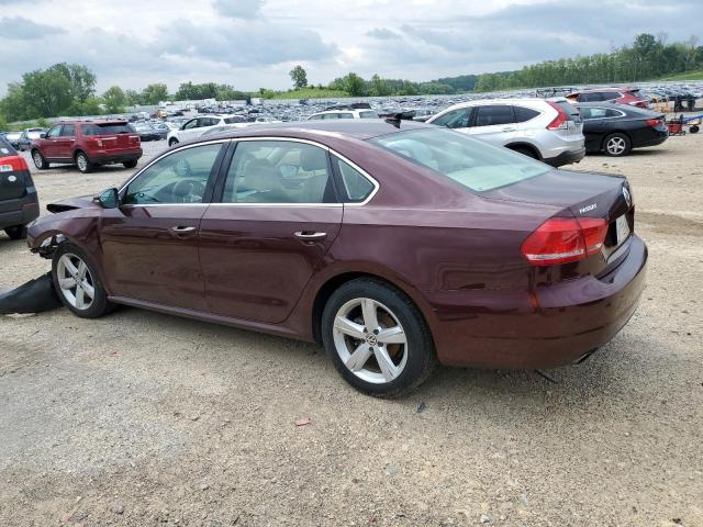 2012 VOLKSWAGEN PASSAT SE - 1VWBH7A31CC051333