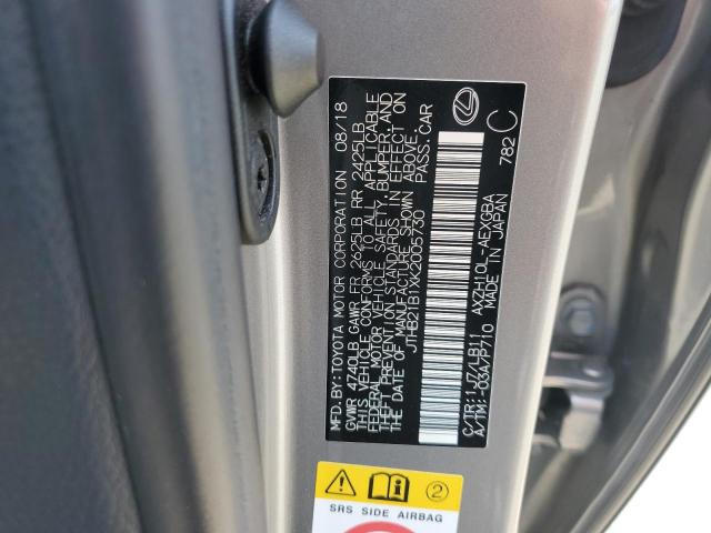2019 LEXUS ES 300H - JTHB21B1XK2005730