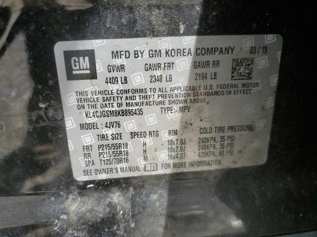 2019 BUICK ENCORE ESS KL4CJGSM8KB895435