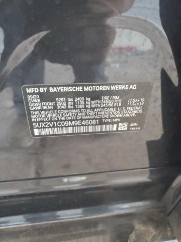 2021 BMW X4 XDRIVE3 5UX2V1C09M9E46081