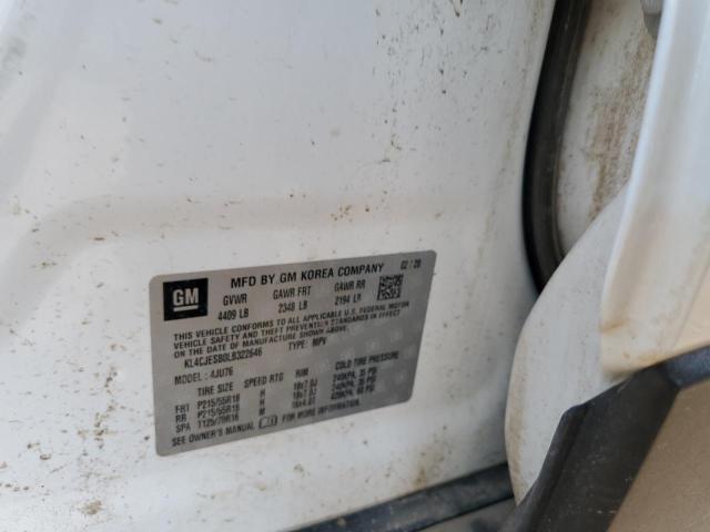 2020 BUICK ENCORE PRE KL4CJESB0LB322646