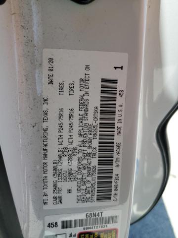 2020 TOYOTA TACOMA ACC 5TFRX5GN5LX175826