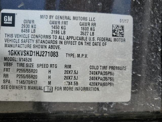 2017 GMC ACADIA LIM 1GKKVSKD1HJ271083