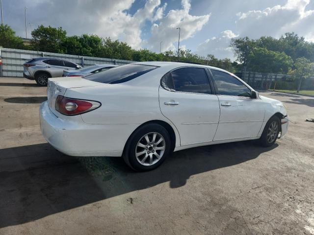 LEXUS ES 300 2002 white  gas JTHBF30G125033728 photo #4