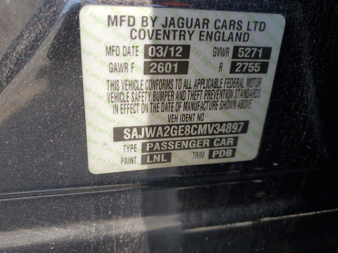 JAGUAR XJ SUPERCHARGED