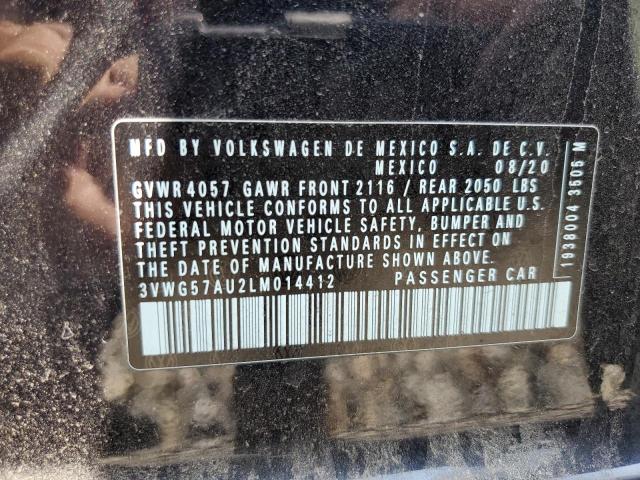 2020 VOLKSWAGEN GOLF - 3VWG57AU2LM014412