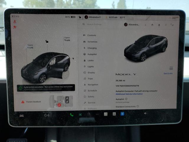 2023 TESLA MODEL Y - 7SAYGDEE5PA159716