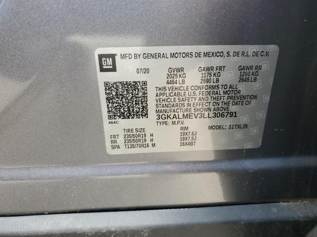 2020 GMC TERRAIN SL 3GKALMEV3LL306791