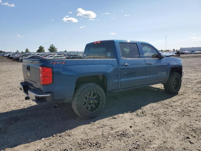CHEVROLET SILVERADO 2018 blue  gas 3GCUKRER7JG302454 photo #4