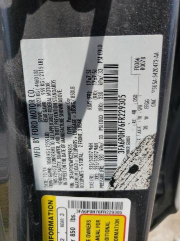 2015 FORD FUSION SE - 3FA6P0H76FR229305