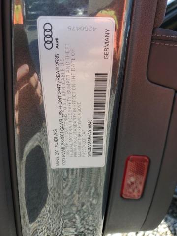 2021 AUDI A4 PREMIUM WAUEAAF48MA016849